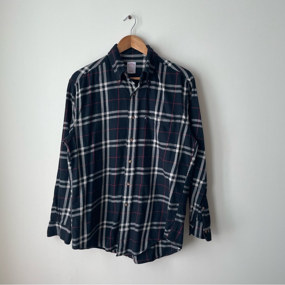 Brooks Brothers Plaid Flannel Shirt